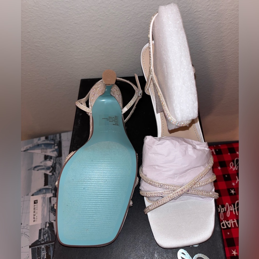 Betsy Johnson bridal shoes